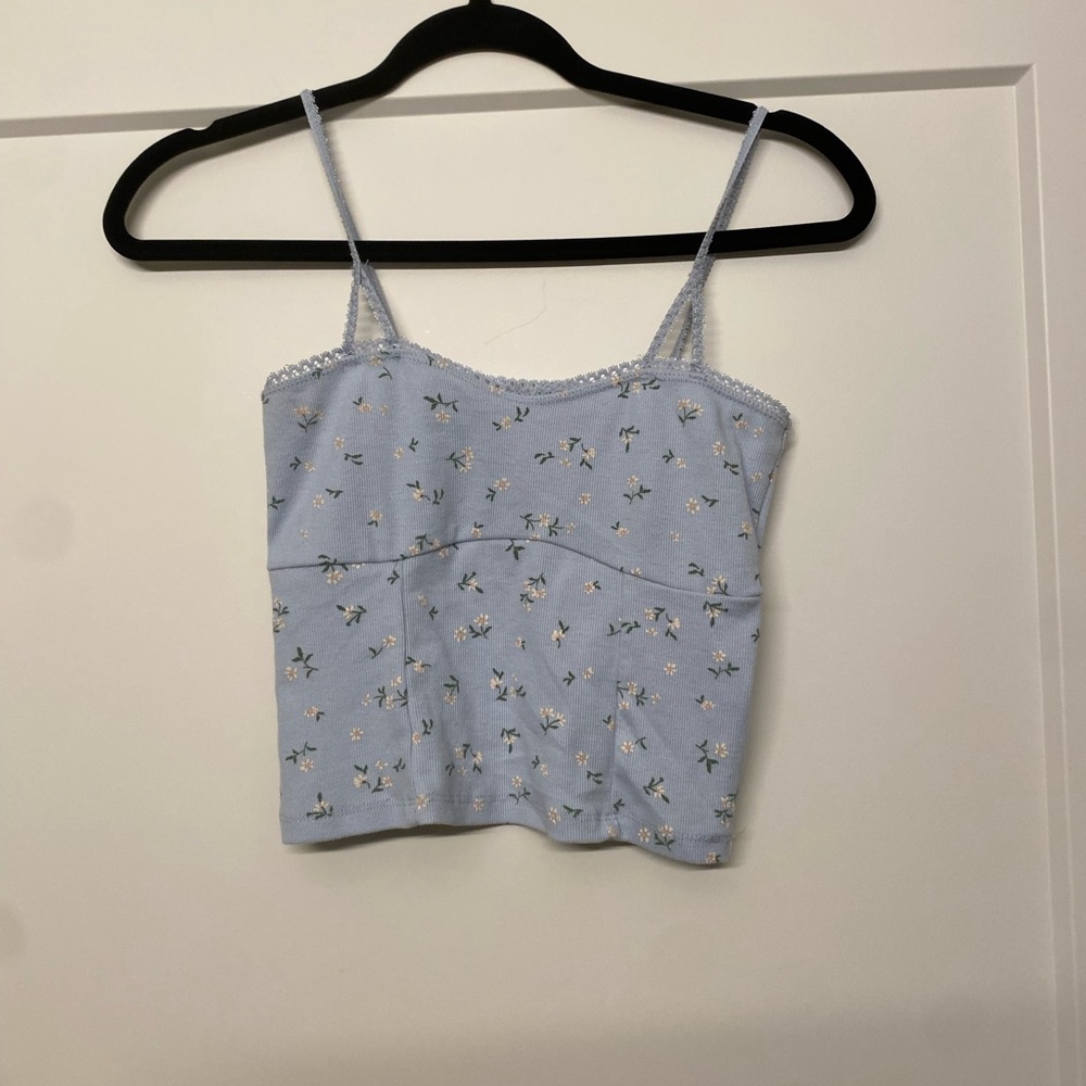 Cotton On Light Blue Floral Camisole
